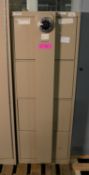 4 Drawer Filing Cabinet With Combination Lock L470 x W710 x H1320mm.