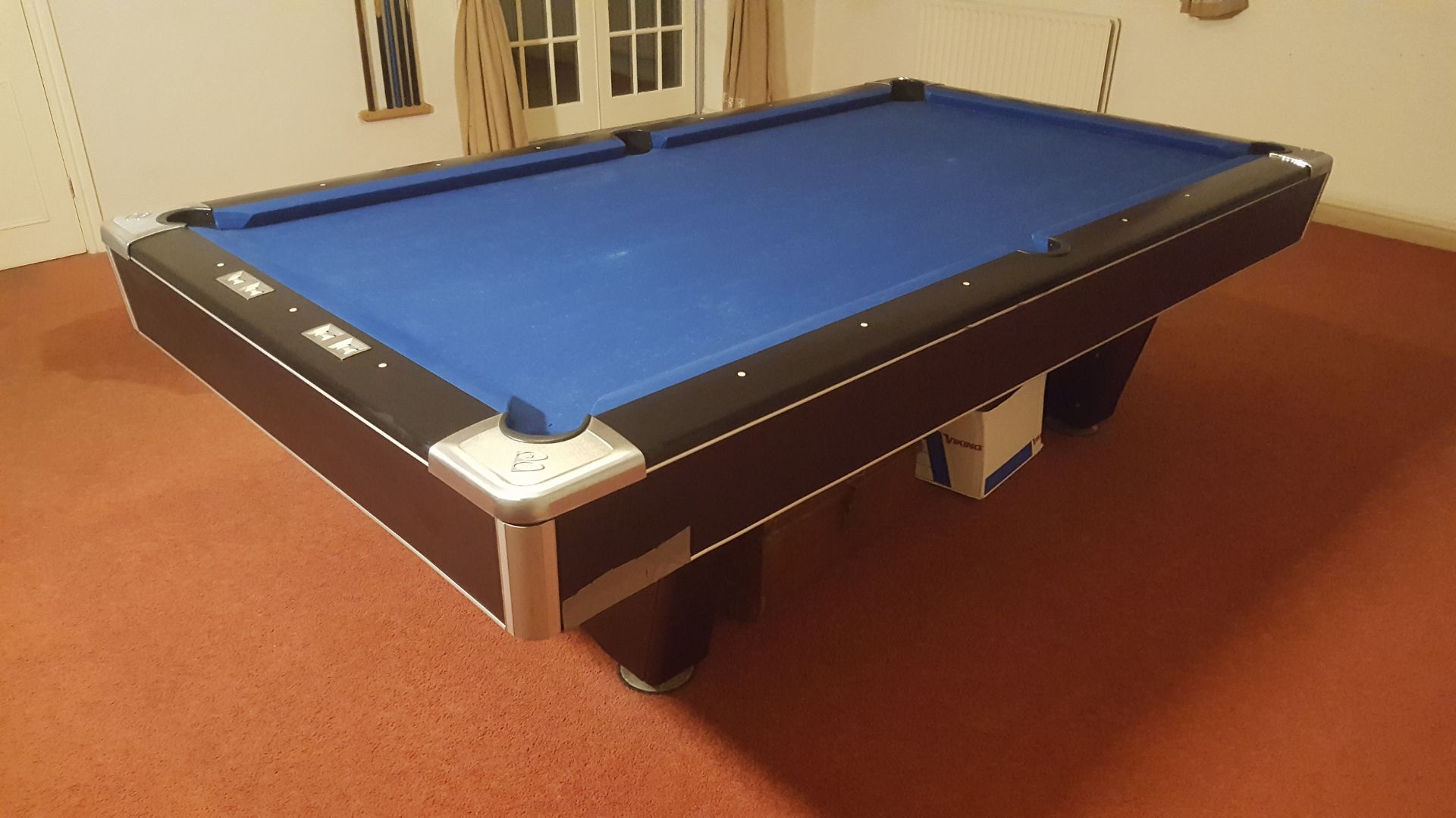 Brunswick American Pool Table (Viewing by appointment) with 1" Slate Bed in 3 Sections. Go