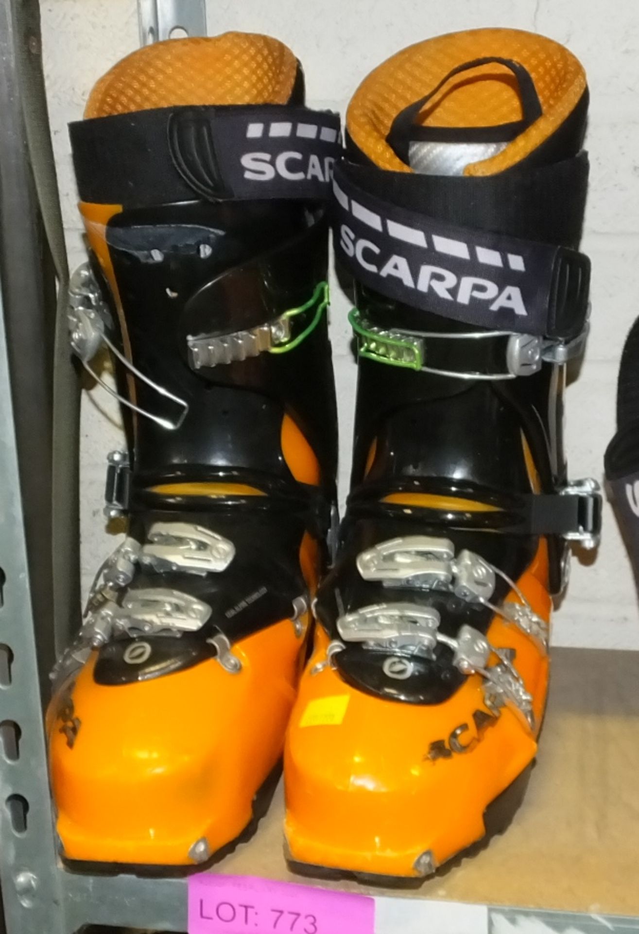 Pair of Scarpa Ski Boots - size 12