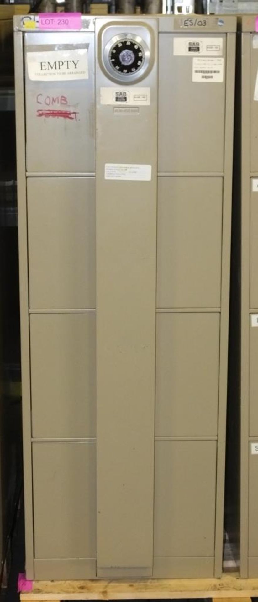 4 Drawer Filing Cabinet With Combination Spin Lock Bar W470 x L700 x H1320mm