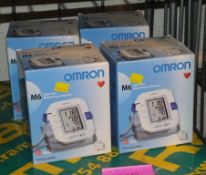 4x Omron M6 Blood Pressure Monitoring Kits