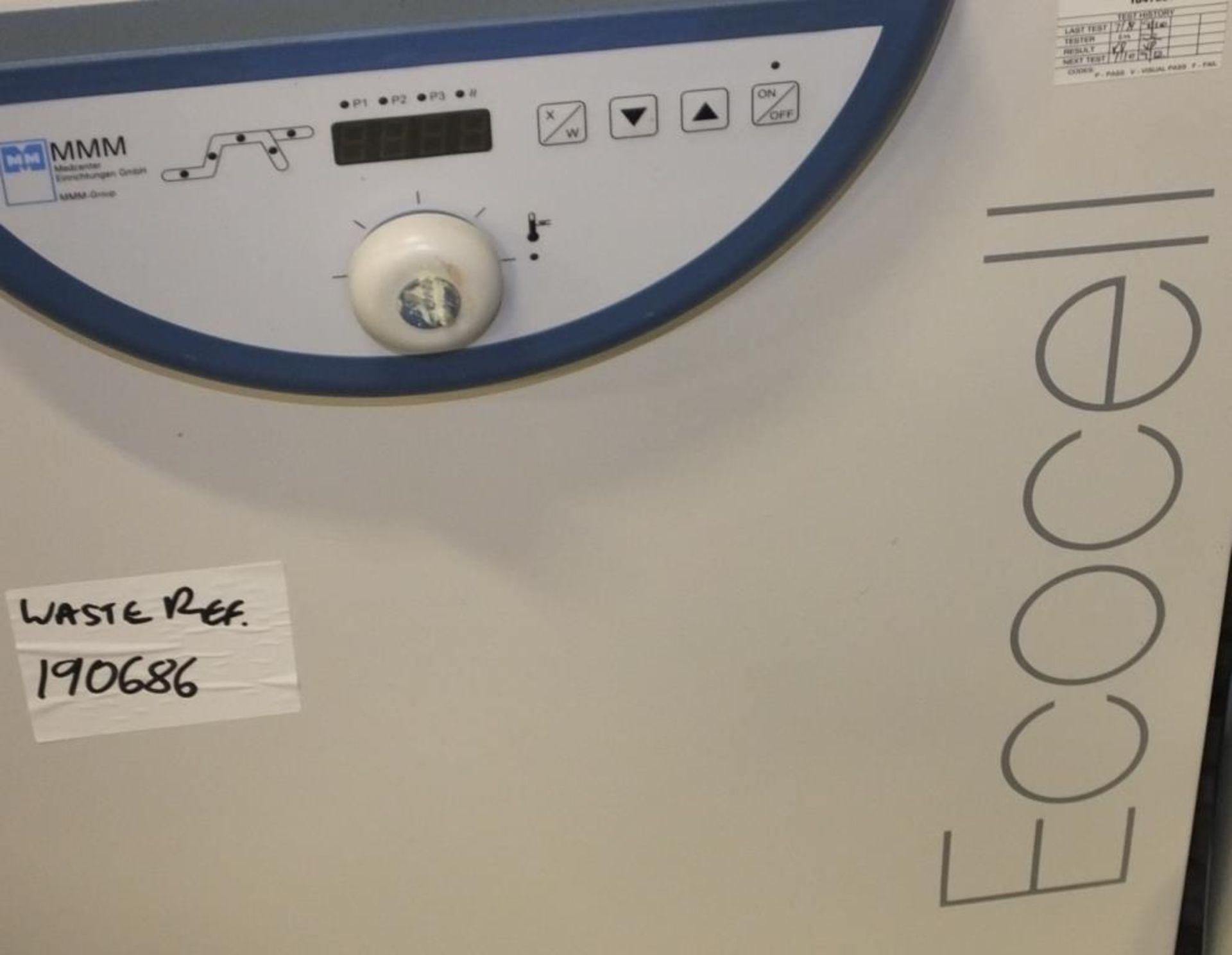 MMM Ecocell Drying Oven - Image 3 of 4