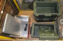 Hotlock Box & Various Plastic Food Containers