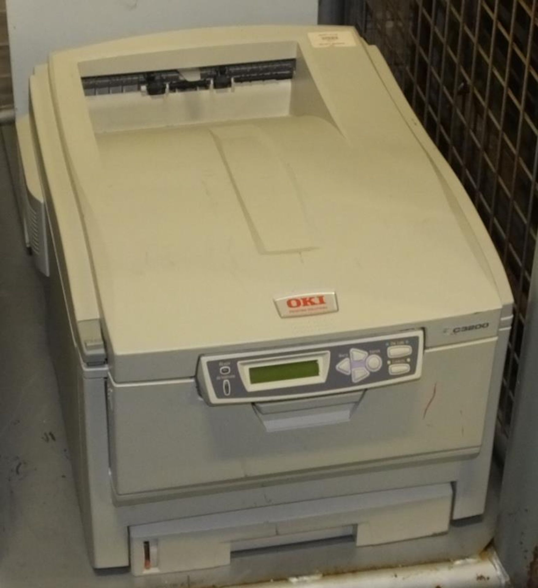 HP Printer, Small Shredder, Oki Printer, Heater - Image 3 of 4