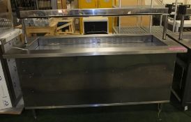 Moffat S/S Refrigerated Display Counter 230V W1900 x D800 x H1350mm.