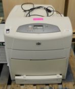 HP Color Laserjet 5550dn Printer.