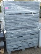 35x Stacking Plastic Pallet Bases.