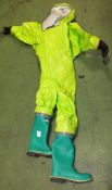 Hazmat Protection Suit