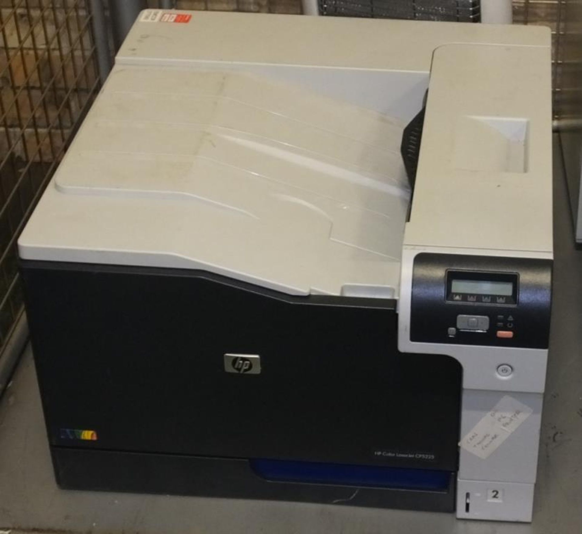 HP Printer, Small Shredder, Oki Printer, Heater - Image 2 of 4