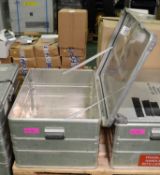 Shipping Case Aluminium L780 x W590 x H390mm.