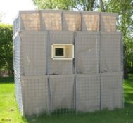 Hesco Bastion Portable Building.