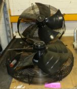 2x Electrical Fans
