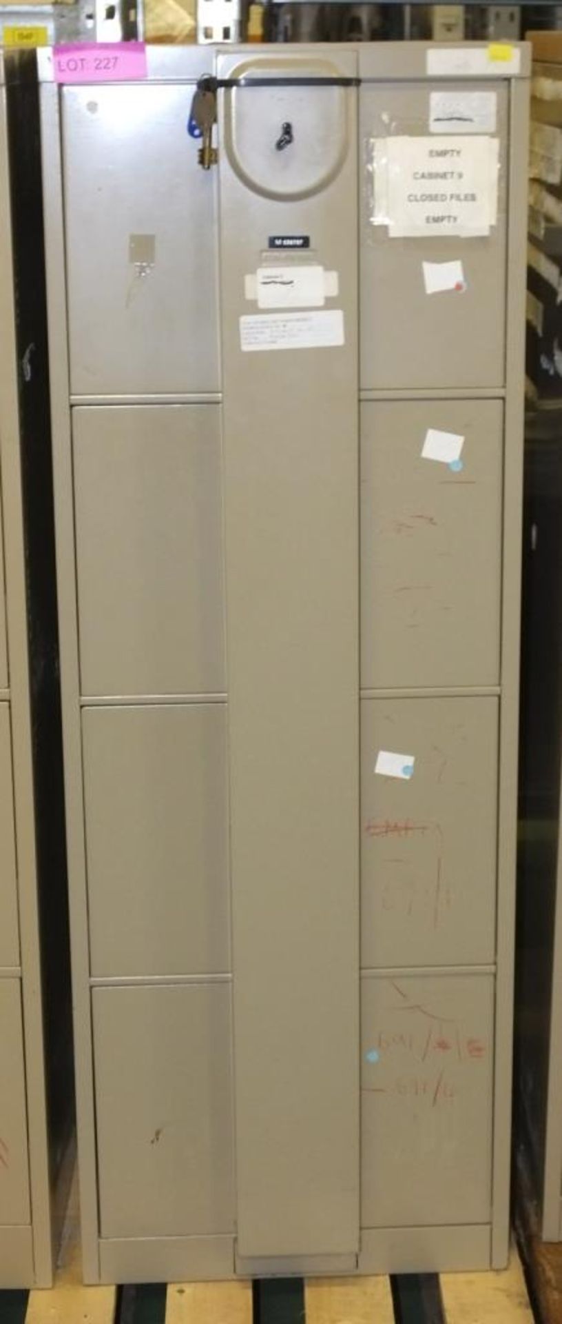 4 Drawer Filing Cabinet With Mersey Lock Bar W470 x L660 x H1320mm