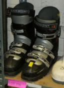 Pair of Garmont Ski Boots - size 8