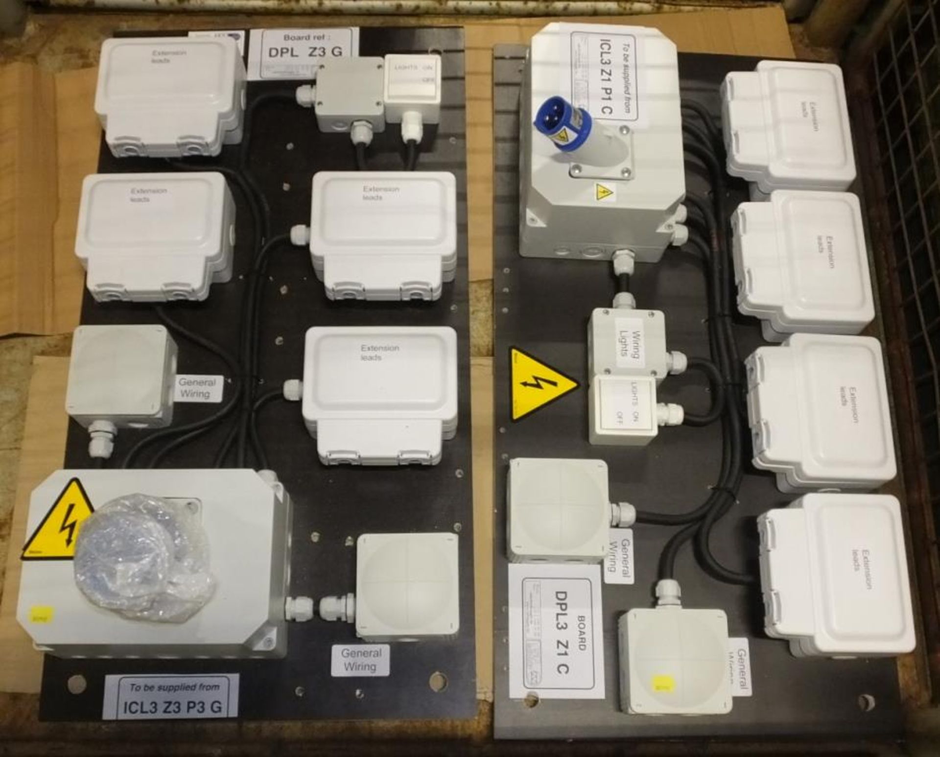 2x Bespoke Electric Junction Boards