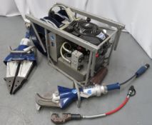 2009 Lukas Jaws Of Life Fire & Rescue Hydraulic Cutting System Complete With Attachments.
