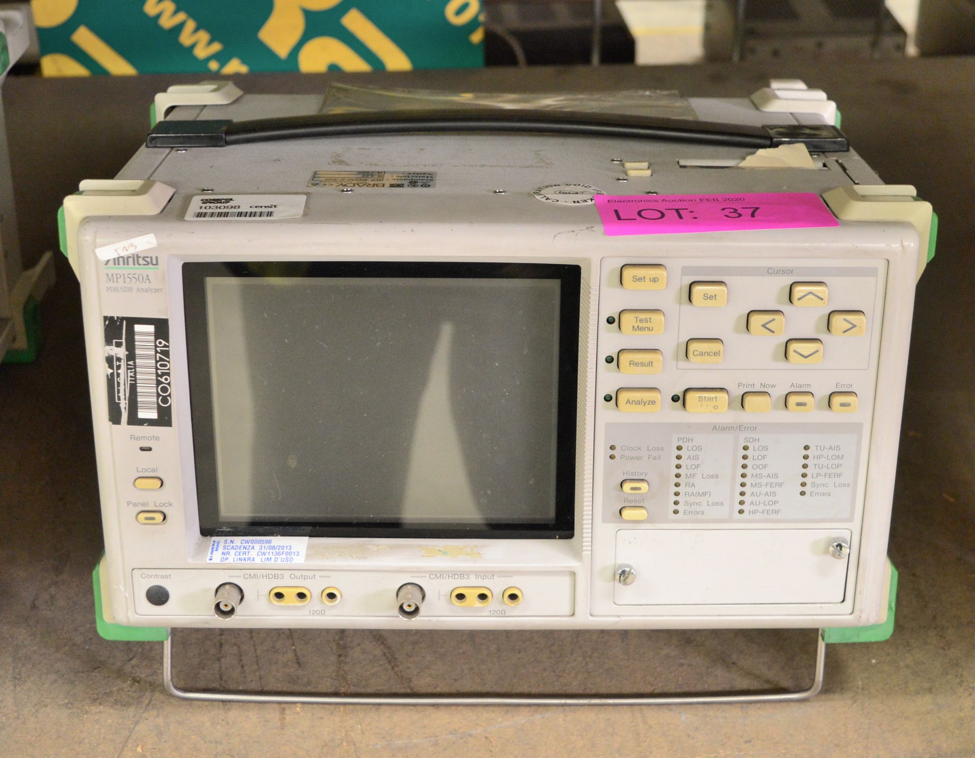 Anritsu MP1550A Analyzer.