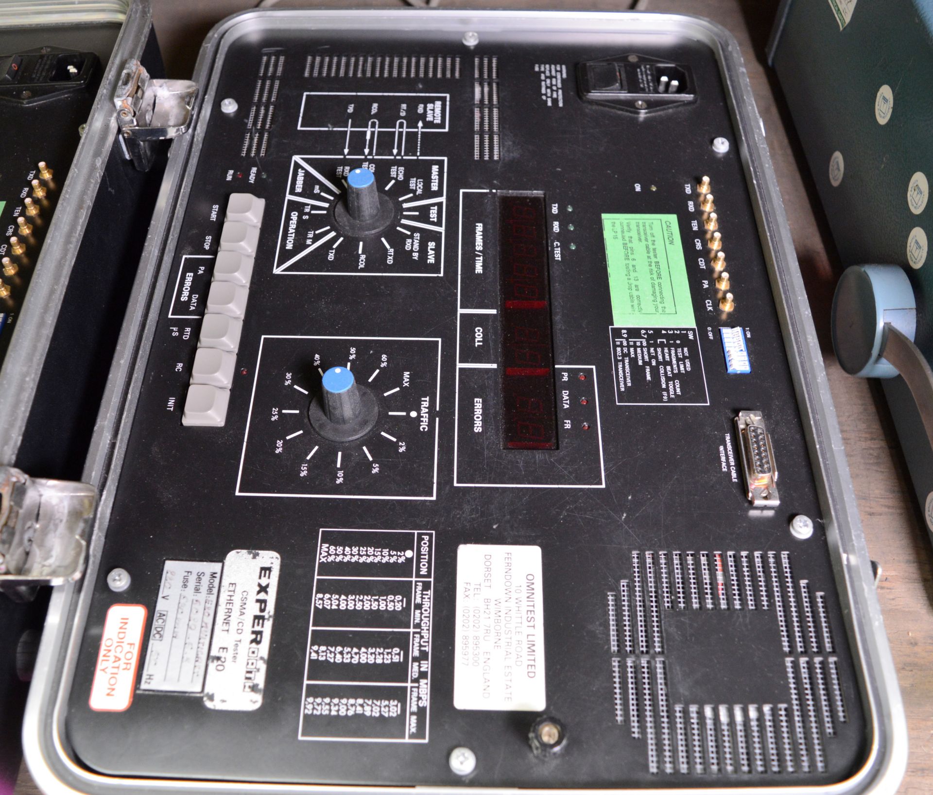 Exper Data CSMA/CD Tester. - Image 2 of 3