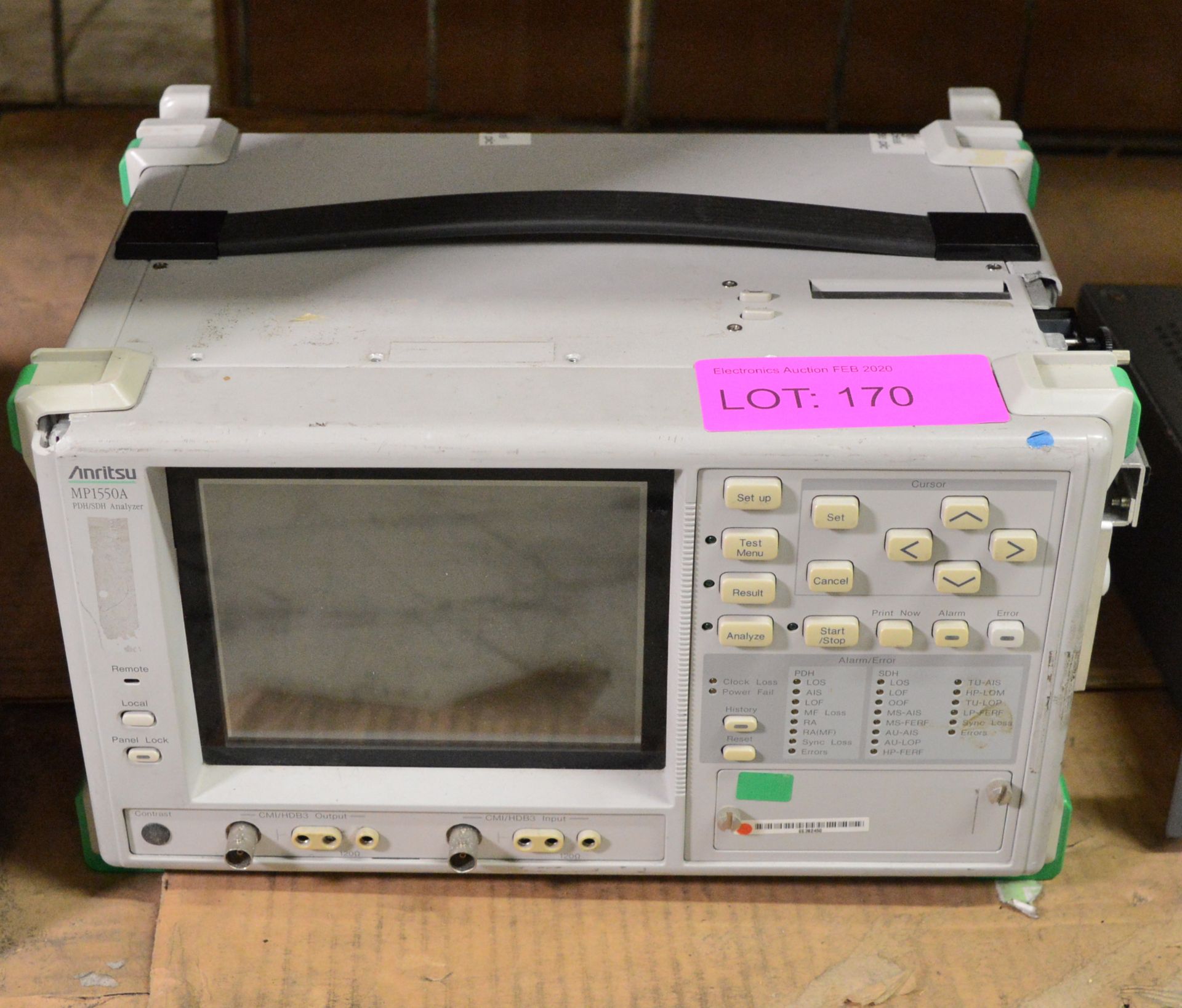 Anritsu MP1550A Analyzer.