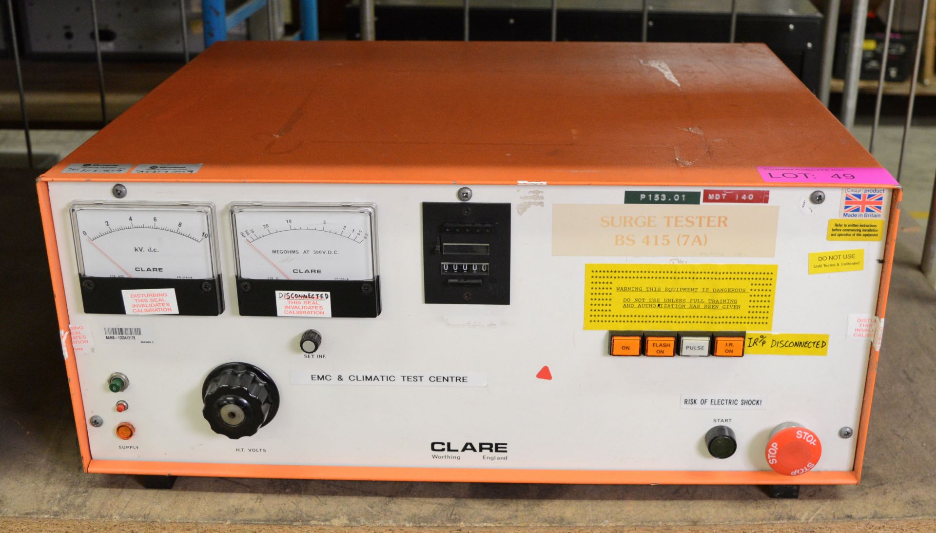 Clare BS 415 Surge Tester,