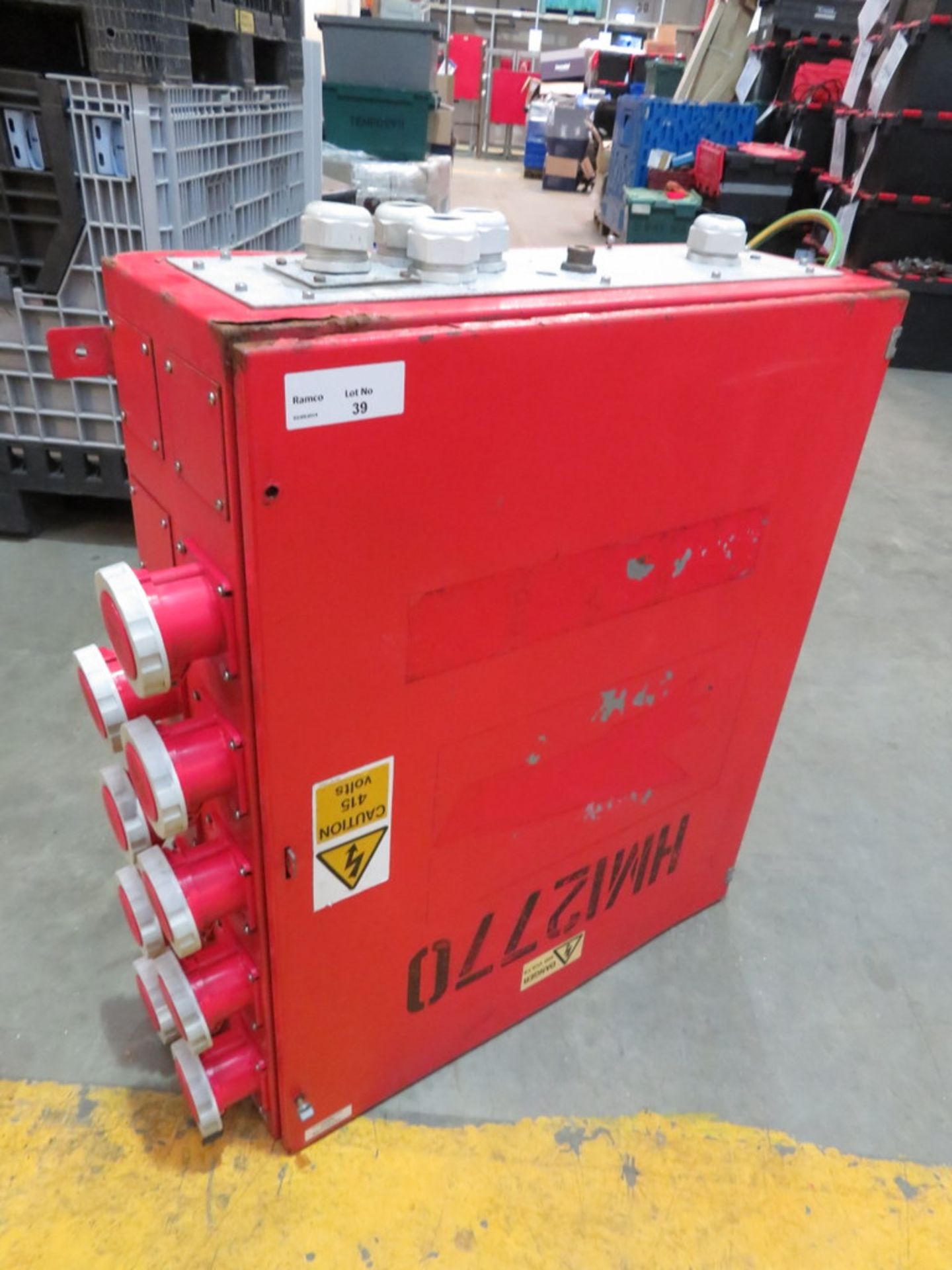 415V ELECTRICAL DISTRIBUTION CABINET