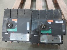 2 X MERLIN GERIN C801N CIRCUIT BREAKERS