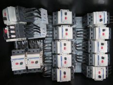 QTY OF TELEMACANIQUE CONTACTORS AND BUSBAR CLAMPS