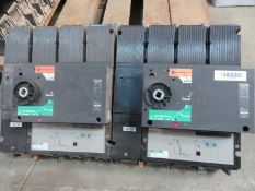 2 X MERLIN GERIN C801N CIRCUIT BREAKERS