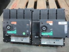 2 X MERLIN GERIN C801N CIRCUIT BREAKERS