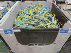 STILLAGE OF 110V ROPE FESTOON LIGHTING