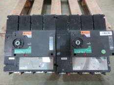 2 X MERLIN GERIN C801N CIRCUIT BREAKERS