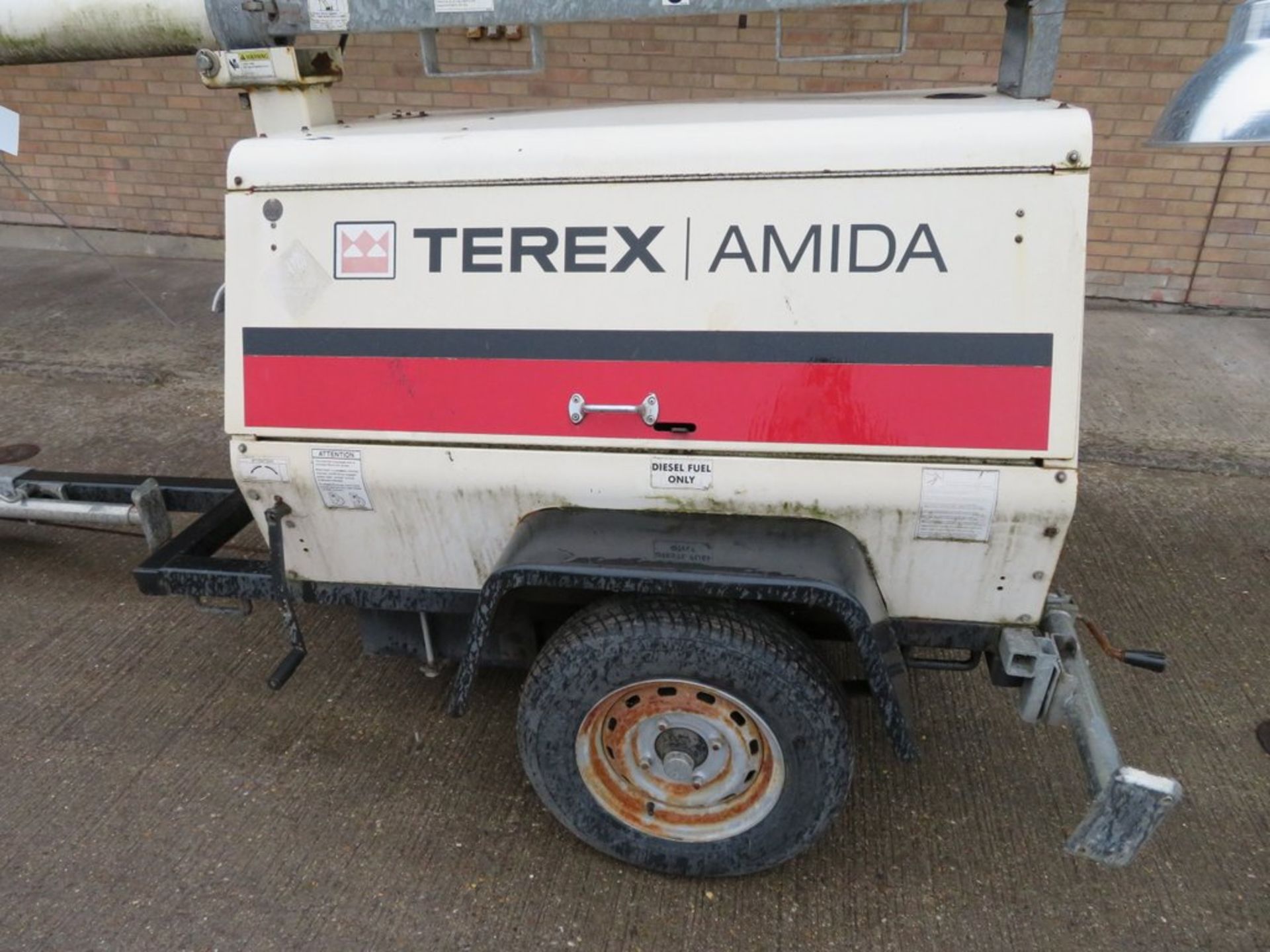 Terex Amida Lighting Tower. 5091 Hours. Manufactured 2005. Model: AL4050D-B-4MH. - Image 3 of 14