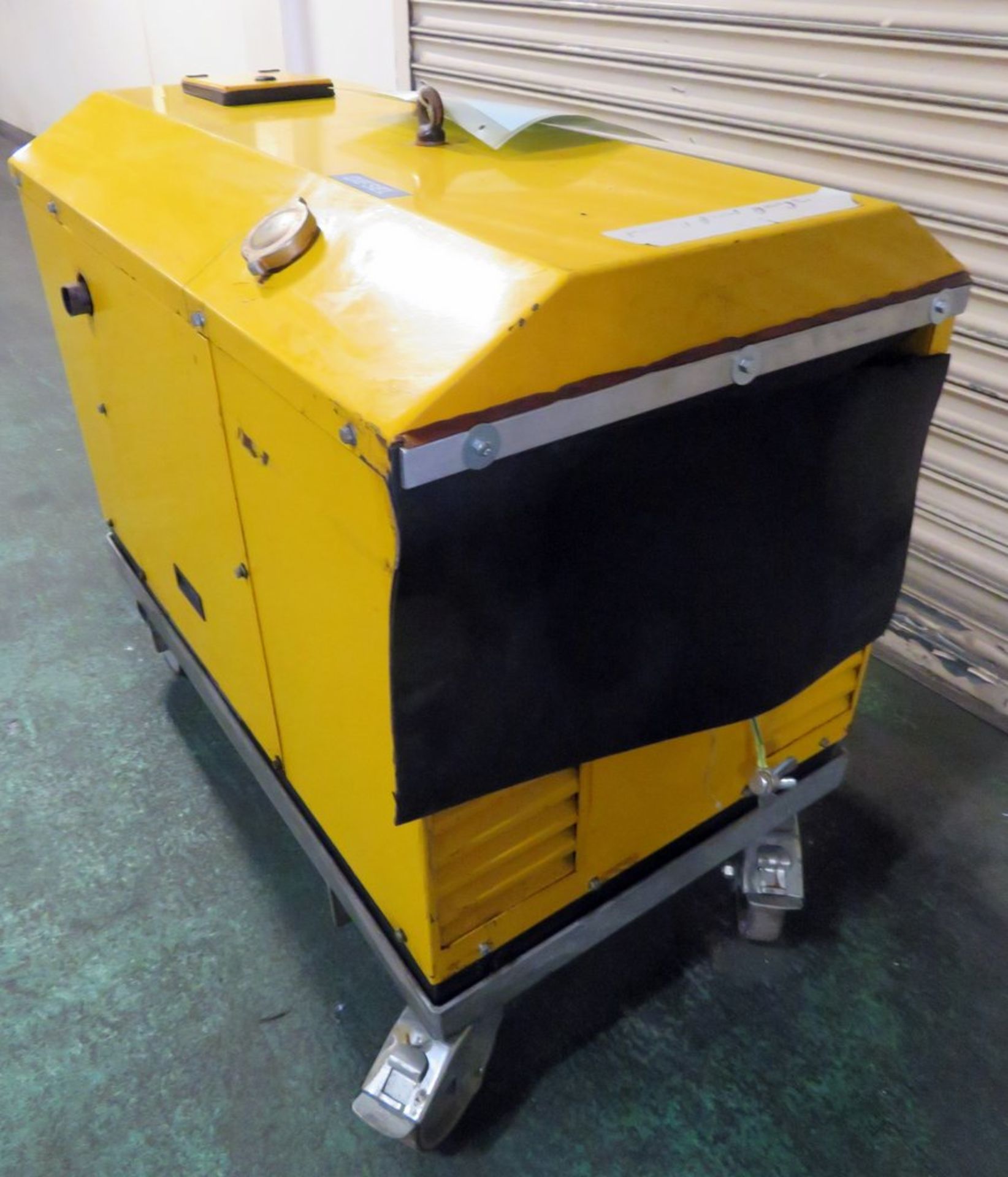 Harrington 7Kva Trolley Mounted Generator. Runs And Volts But Not Load Tested. Unknown Hours. - Image 3 of 8