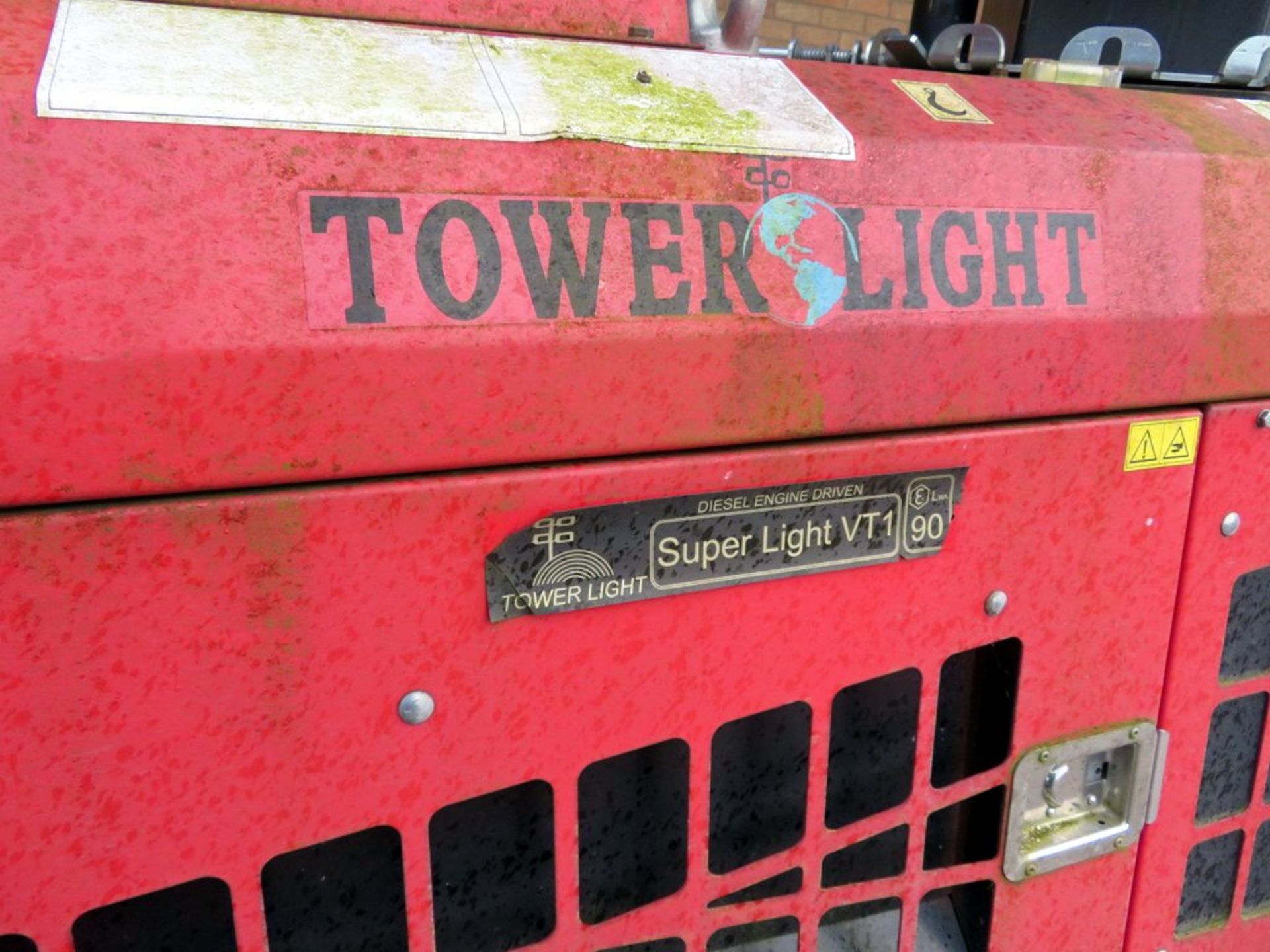 Super Light VT1 Lighting Tower. 363 Hours. Manufactured 2011. 3 Cylinder Kubota Diesel. - Image 5 of 13