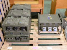 Rolls-Royce Distribution Box. 6x Hunting Engineering LTD Distribution Boxes.