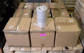 9x Boxes Silver Ducktape - 20 rolls per box.