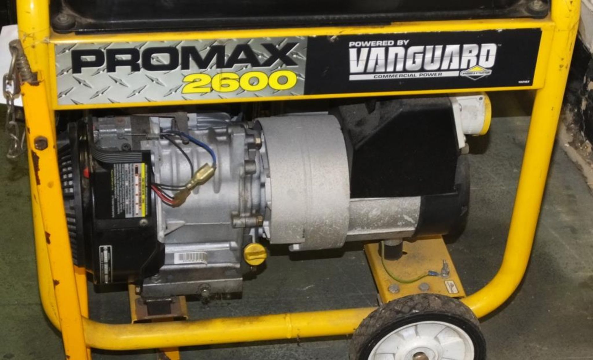 Vanguard Promax 2600 2.6kva Generator - Image 2 of 5