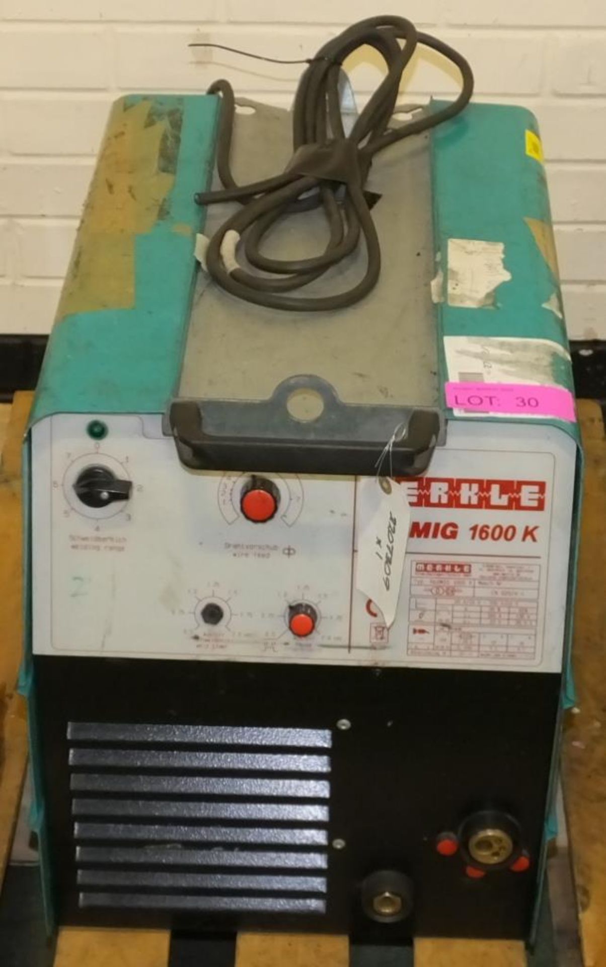 Merkle Red Mig 1600K Welding Unit - no accessories