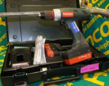 Metabo SBZ 14.4 Impuls Electric Drill 2 Battery 1 Charger