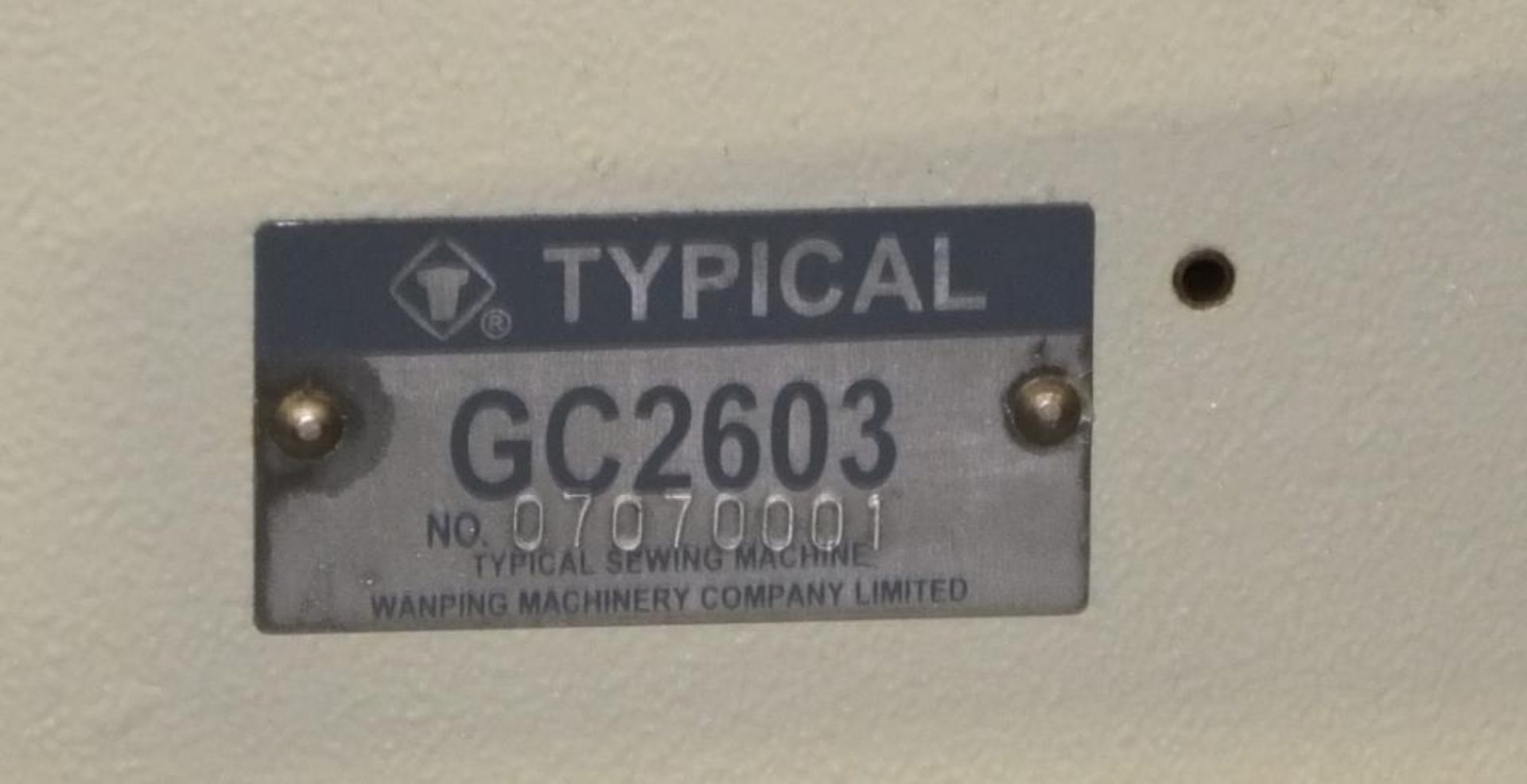 Typical GC2603 Sewing machine - Image 3 of 4