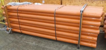 86x 110mm Diameter P/E Pipe - 3m Lengths