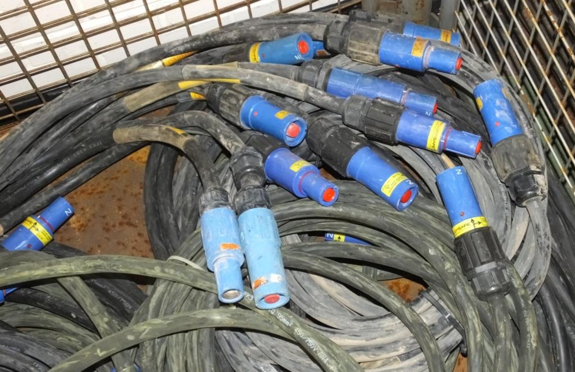 Various Lengths Of 95mm2 Electrical Cable - Image 2 of 2