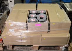 12x Boxes Black Waterproof Cloth Tape - 24 rolls per box.