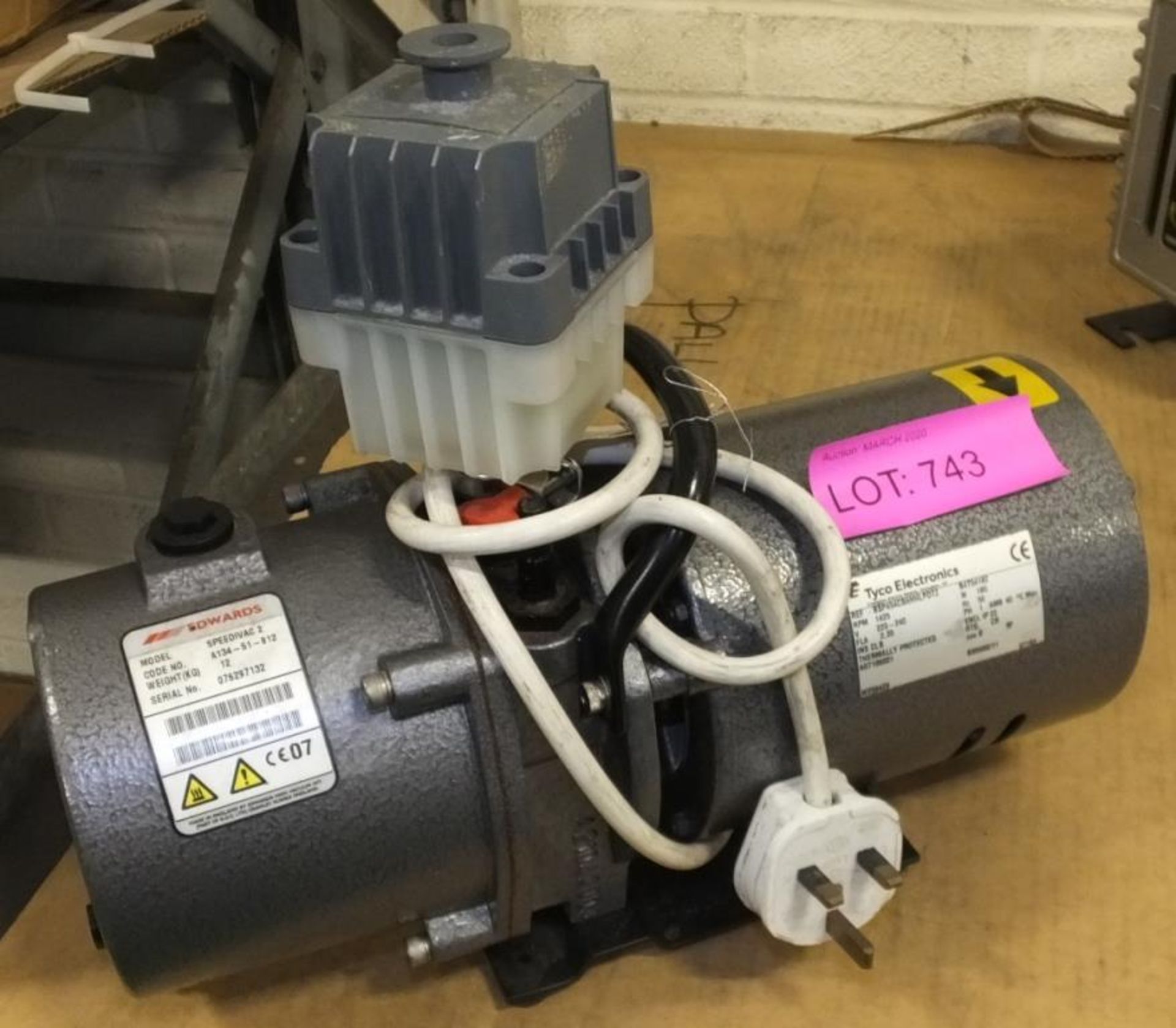 Edwards Speedivac 2 High Vacuum Pump - COLLECTION OR HAULAGE ONLY