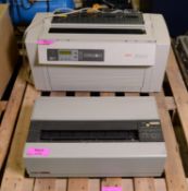 OKI Microline 4410 High Speed Printer. HP2932A Printer.