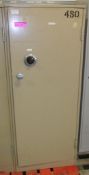 Data Cabinet With Combi Lock L420mm x W800mm x H1530mm - combination unknown