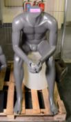 Mannequin - Seated Male.
