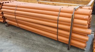 86x 110mm Diameter P/E Pipe - 3m Lengths