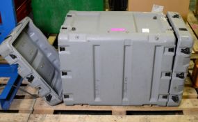 Plastic Air Freight Container L805 x W500 x H970mm.