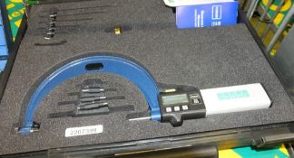 CADAR Electronic Digital Micrometer 150mm & Case